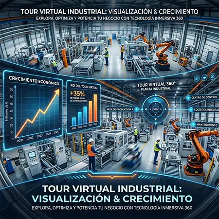 Casos de éxito y análisis de ROI tras implementar tours virtuales 360 en el sector industrial