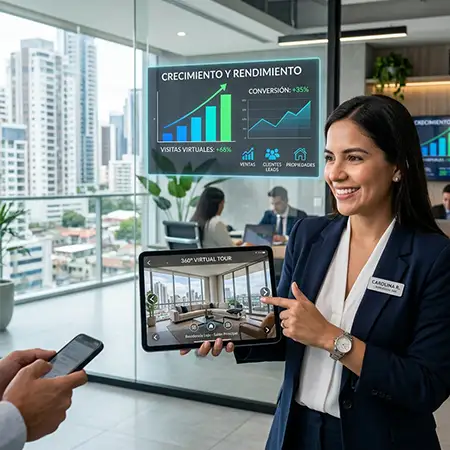 Casos de éxito y análisis de ROI tras implementar tours virtuales 360 en el sector inmobiliario