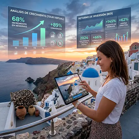Casos de éxito y análisis de ROI tras implementar tours virtuales 360 en el sector turístico