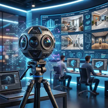 Diferencias técnicas entre cámaras 360 y cómo elegir la adecuada para tu proyecto