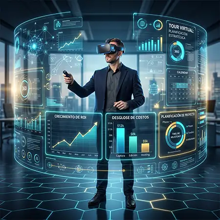 Precio y costes aproximados para crear un tour virtual 360 profesional
