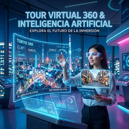 Tendencias y avances tecnológicos en fotografía 360 e IA aplicada a tours virtuales