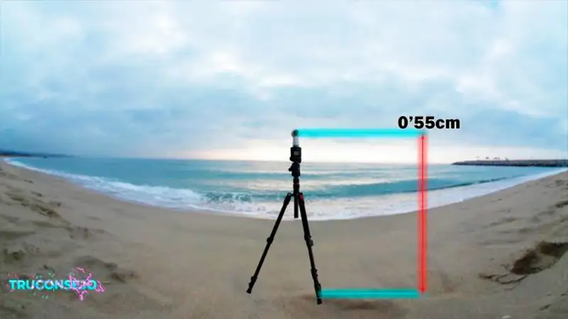 Cómo grabar un vídeo 360 en una playa grupo audiovisual