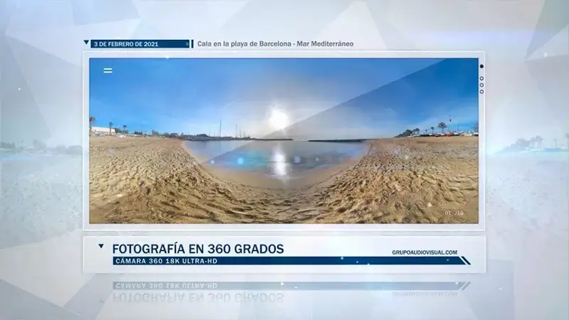 Fotografía 360º grados esférica grupo audiovisual