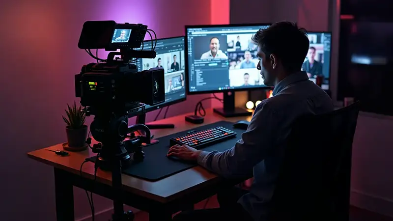 Las 3 fases de la producción audiovisual Producción rodaje desarrollo visual camaras drones microfonos 3d animacion 360 vr Grupo audiovisual