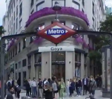 360 Madrid Metro parada de Goya Grupo Audiovisual