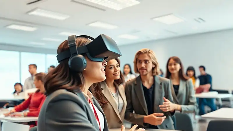 Entrenamiento en habilidades blandas Soft Skills en realidad virtual inmersiva Grupo Audiovisual imagen de servicio 03