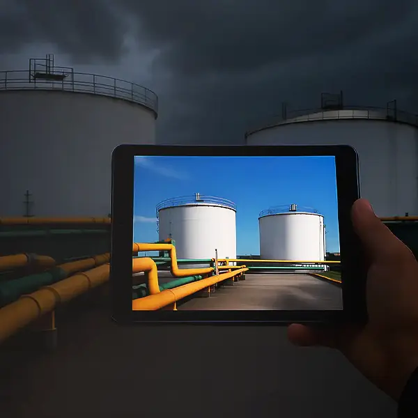 Digital Twins 3D industrial