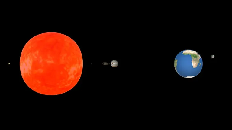 Imagen gratis Sistema Solar 8K VR 360 nº1