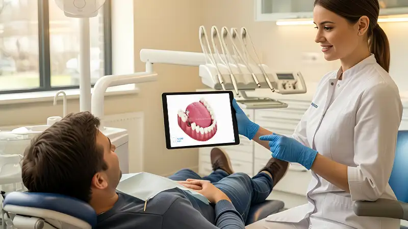 Pedagogía con vídeos 3D en clínicas dentales caso de éxito grupoaudiovisual