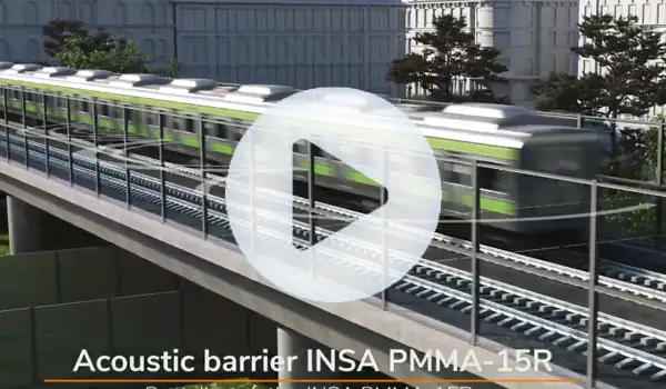 Muestra de trabajos audiovisuales - Animación 3D industrial para el sector acústico y ferroviario GrupoAudiovisual video Pantallas acústicas en entornos urbanos