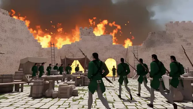 Muestra de trabajos audiovisuales - Reconstrucción virtual 3D del Castillo de Calaf GrupoAudiovisual mobile