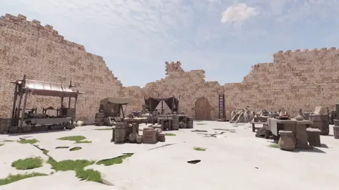 Muestra de trabajos audiovisuales - Reconstrucción virtual 3D del Castillo de Calaf imagen de proyecto 06 Grupoaudiovisual