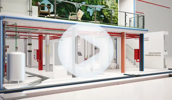 Muestra de trabajos audiovisuales - Tour Virtual 360 para stand interactivo en feria internacional GrupoAudiovisual vídeo VER TOUR VIRTUAL ABN