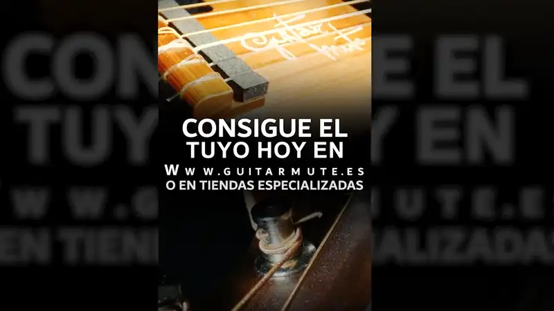 Muestra de trabajos audiovisuales - Vídeo publicitario de producto GuitarMute imagen de proyecto 06 Grupoaudiovisual