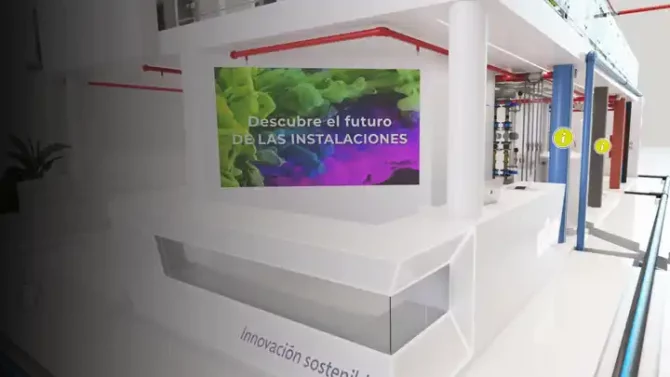 Muestra de trabajos audiovisuales - tour virtual 360 para ferias GrupoAudiovisual Mobile