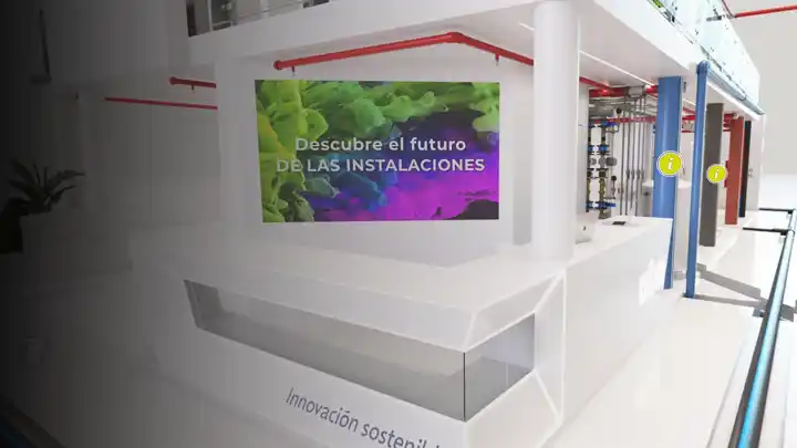 Muestra de trabajos audiovisuales - tour virtual 360 para ferias GrupoAudiovisual Mobile