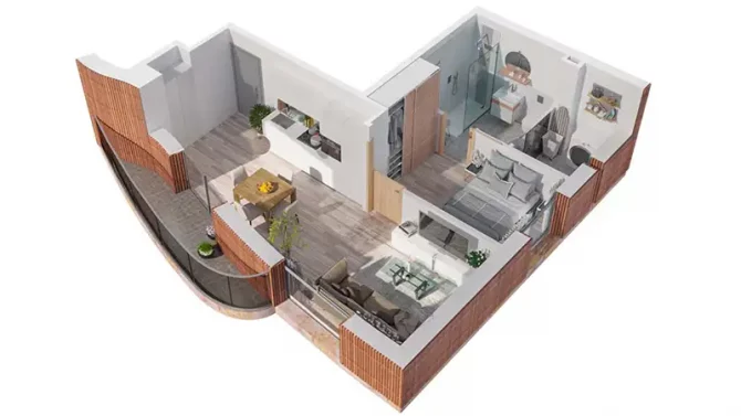 Render 3D Profesional Hiperrealista Arquitectura Inmobiliaria y Diseño Interior GrupoAudiovisual imagen home