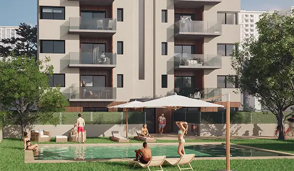 Render de Exteriores Renders profesionales en 3D de GrupoAudiovisual