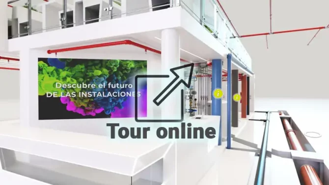 Tour Virtual 360 para stand interactivo en feria internacional Imagen de proyecto 01 Grupoaudiovisual Ver Tour Virtual online