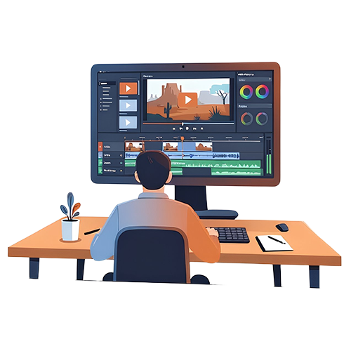 Servicio de Producción Audiovisual de vídeo para empresas en España Grupo Audiovisual Fases de la producción de vídeo - ppostproducción y edición