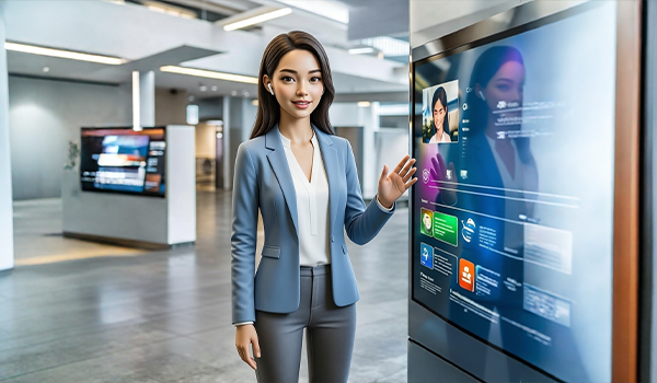 Avatares y asistentes virtuales en tu showroom grupo audiovisual