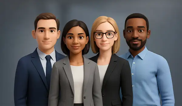 Modelado 3D de avatares para experiencias VR corporativas GrupoAudiovisual