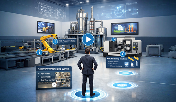 Showroom virtual 3D para industria y B2B grupo audiovisual